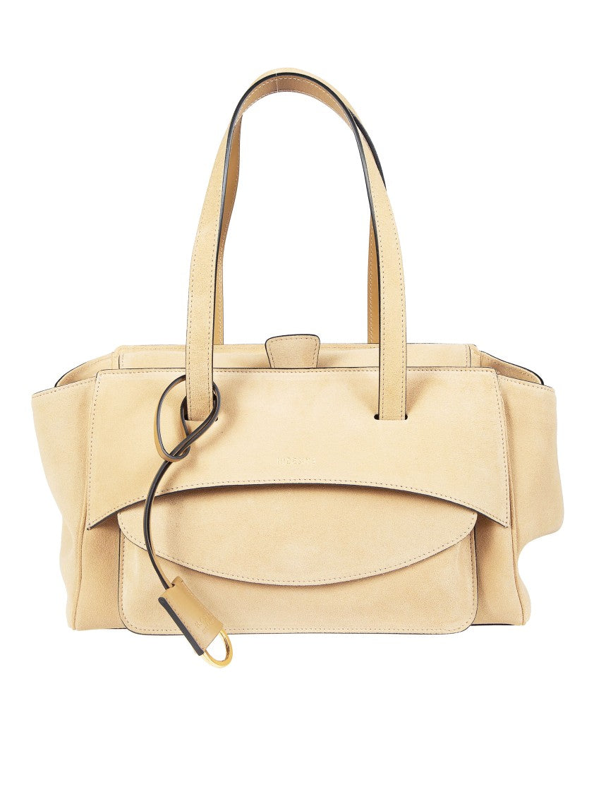 Hidesins Basset Bauletto Calf Leather Handbag