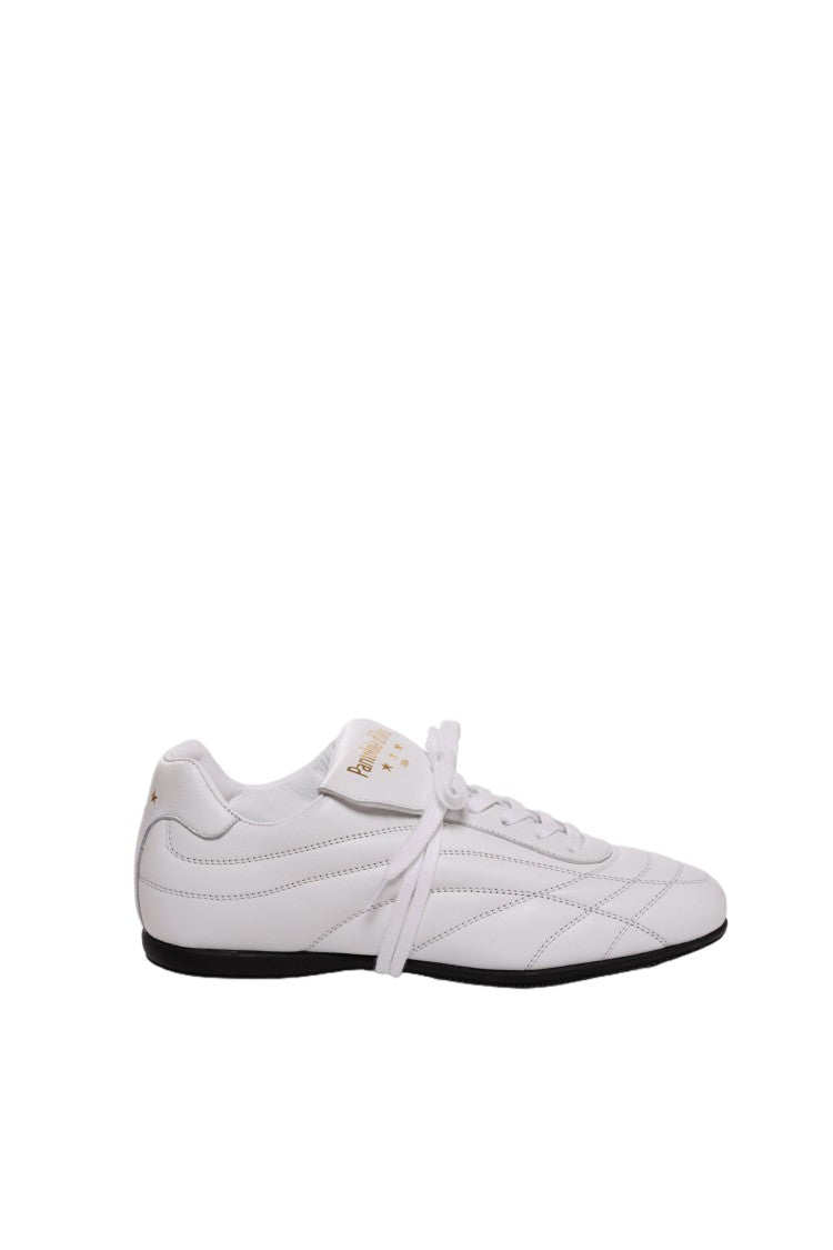 Pantofola D'oro Blue Soft Nappa Leather Vibram Sneakers