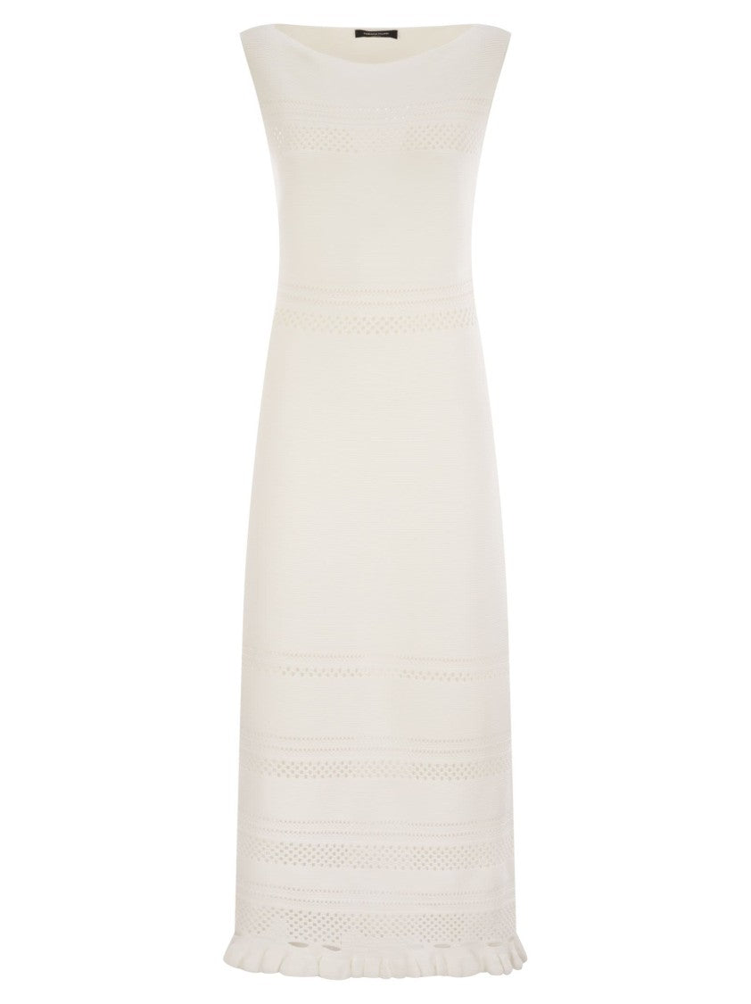 Fabiana Filippi Light Cotton Sleeveless Dress