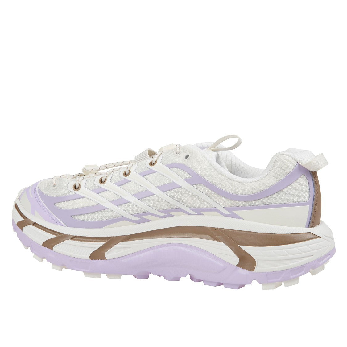 Hoka Mesh Trail Shoes With Quick-Lace System