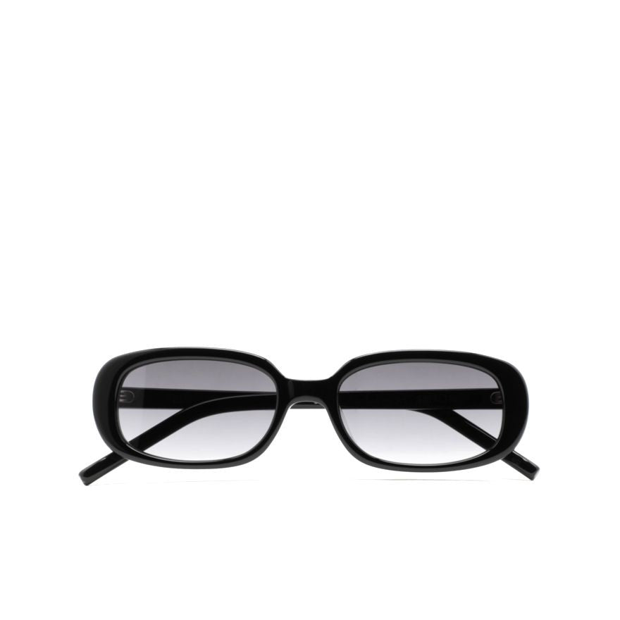 Kaleos Stirling Rectangular Black Sunglasses With Gradient Lenses
