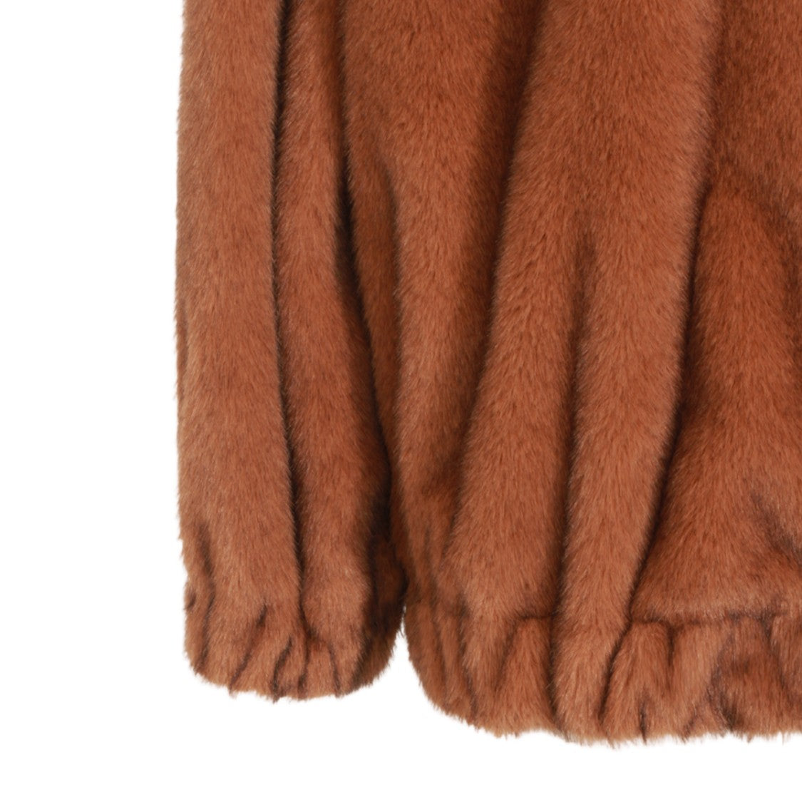 Antonelli Firenze Short Relaxed-Fit Brown Coat With Hood