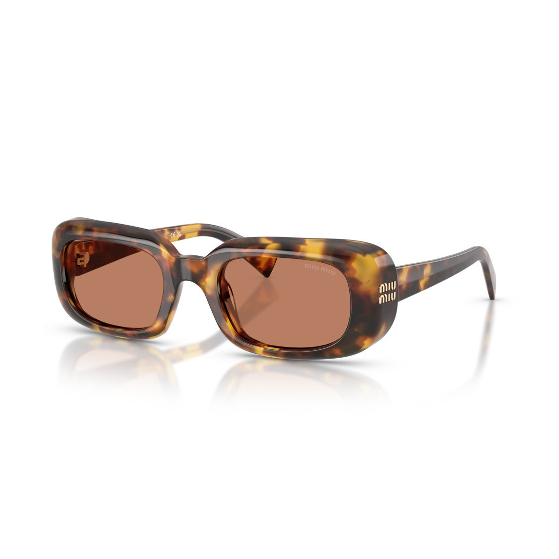 Miu Miu 0Mu B13s Tortoiseshell Acetate Sunglasses