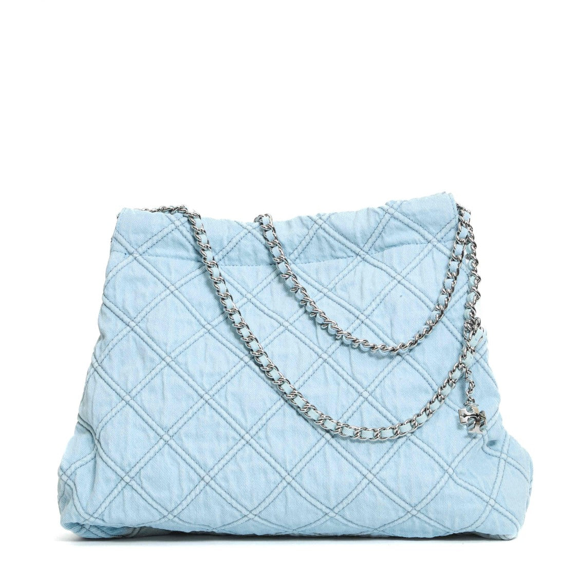 Tory Burch Hobo Deltzer In Denim