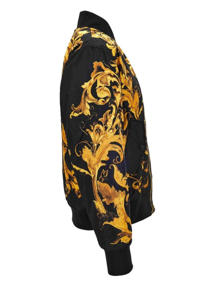 Versace Jeans Couture Baroque Printed Bomber Jacket
