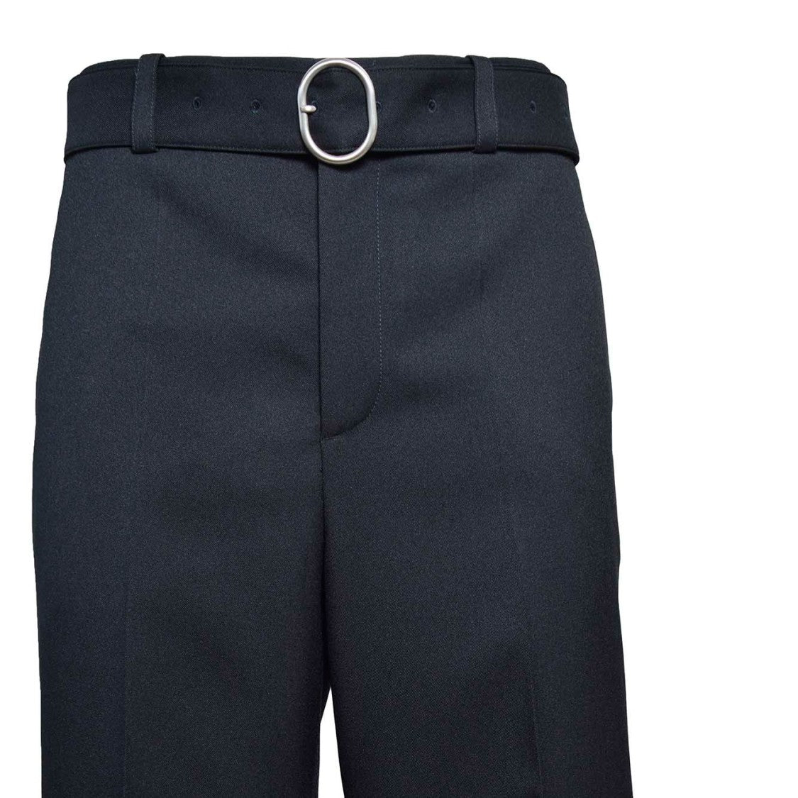 Jil Sander Blue Gabardine Pants