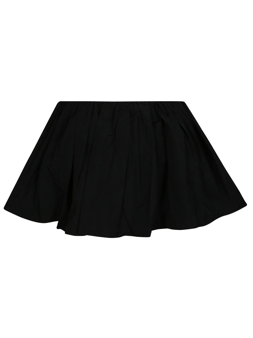 J. W. Anderson Voluminous Black Gathered Skirt