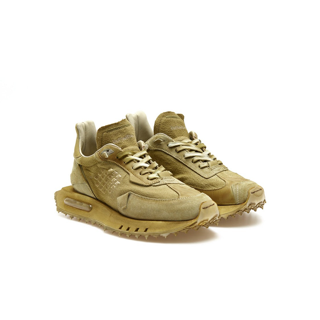 Bepositive Space Race Canvas Leather Sneakers
