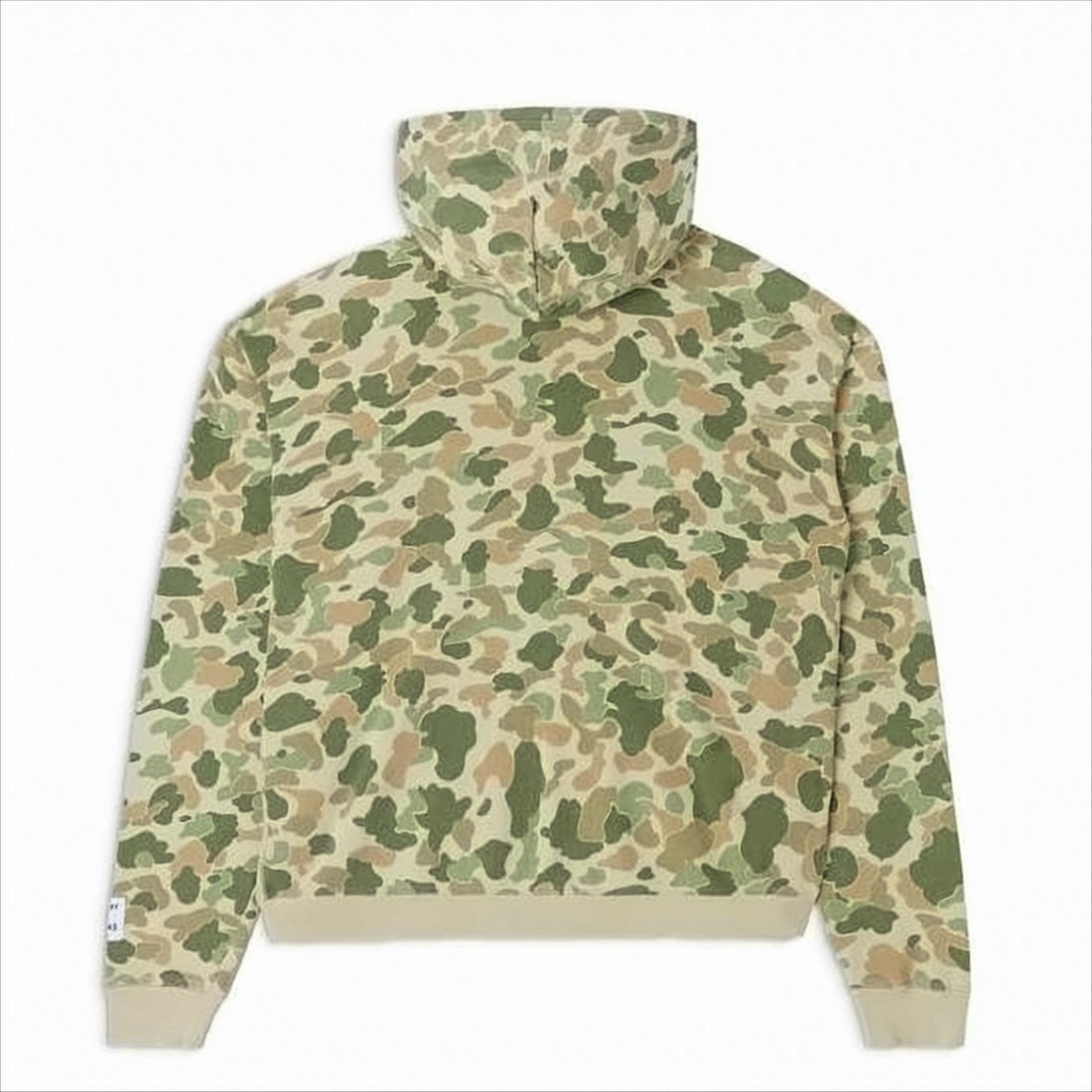 Gallery Dept. Camouflage Zip-Up Hoodie With Drawstrings