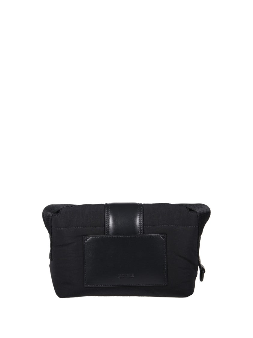 Jacquemus Compact Nylon Messenger Bag With Adjustable Shoulder Strap