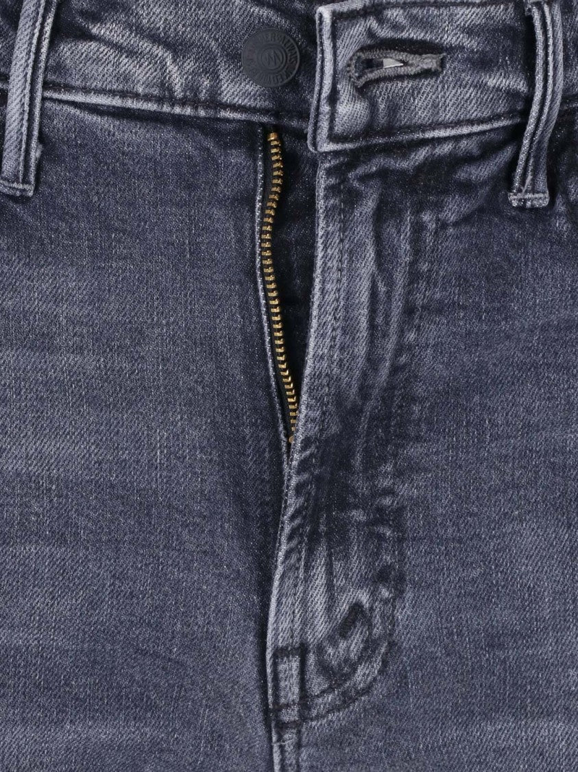 Mother High-Waisted Flared Denim Jeans With Retro-Inspired Silhouette