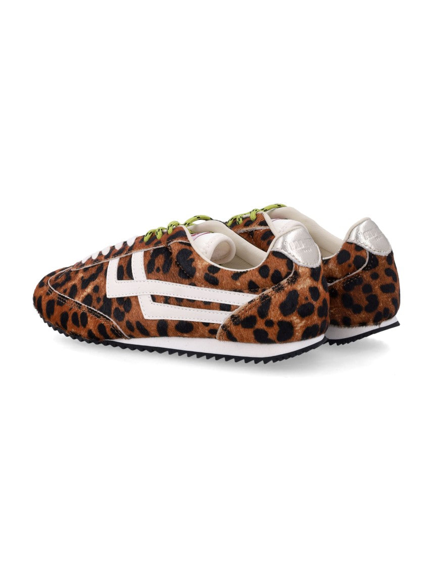 Pro-Keds Racer 77 Calf Hair Leather Double Laces Sneakers