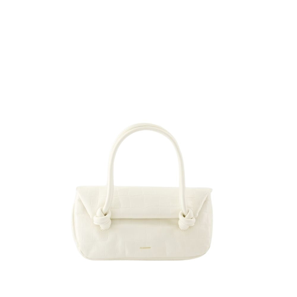 Jil Sander Knot Sm Shoulder Bag - Leather - Beige