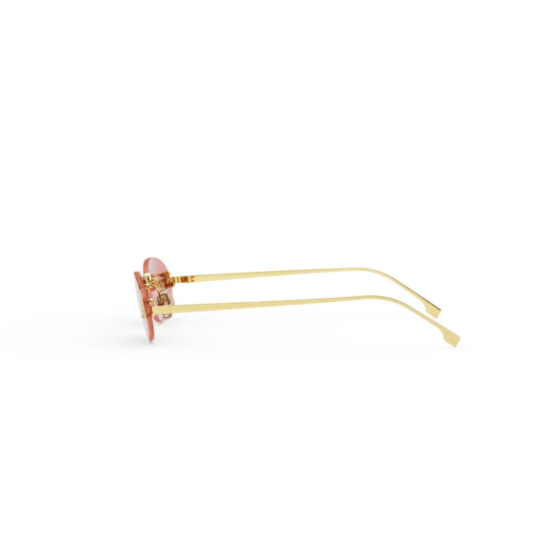 Fendi Fe4075us Rimless Sunglasses
