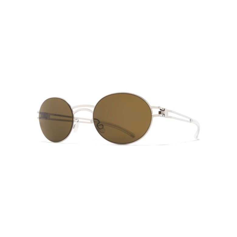 Mykita Dada Oval-Shaped Brown Lens Sunglasses