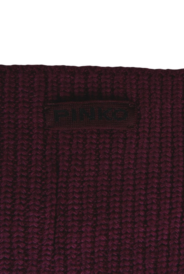 Pinko Slovenia' Ribbed Scarf