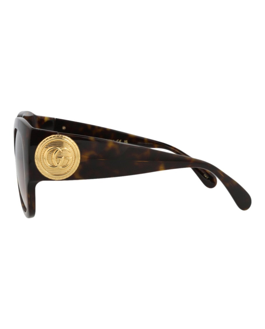 Gucci Square-Frame Recycled Acetate Sunglasses