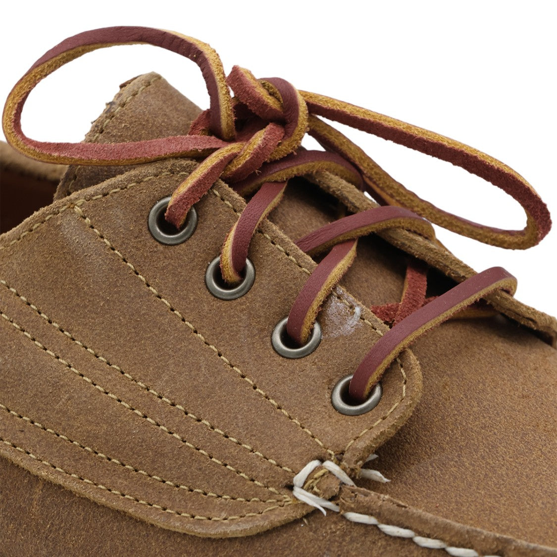 Sebago Textured Moccasin-Style Flat Shoes With Rugged Sole