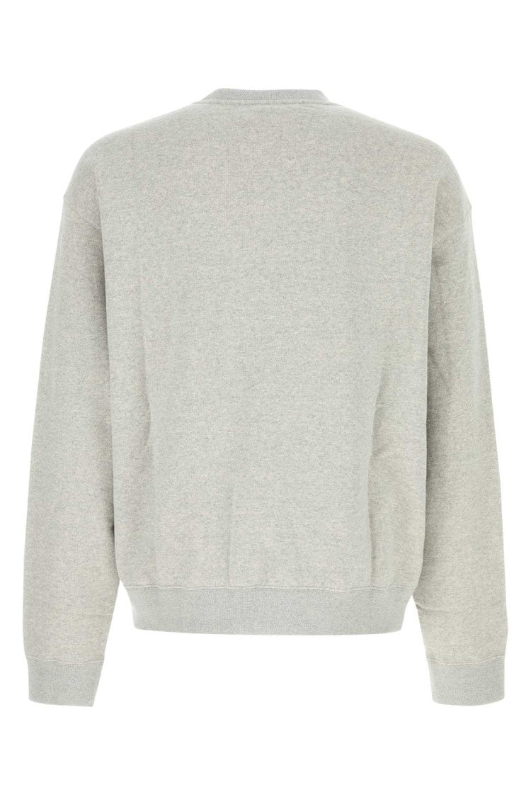 Jil Sander Grey Cotton Sweatshirt