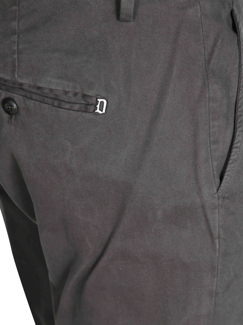 Dondup Gaubert Slim-Fit Gabardine Chino Trousers