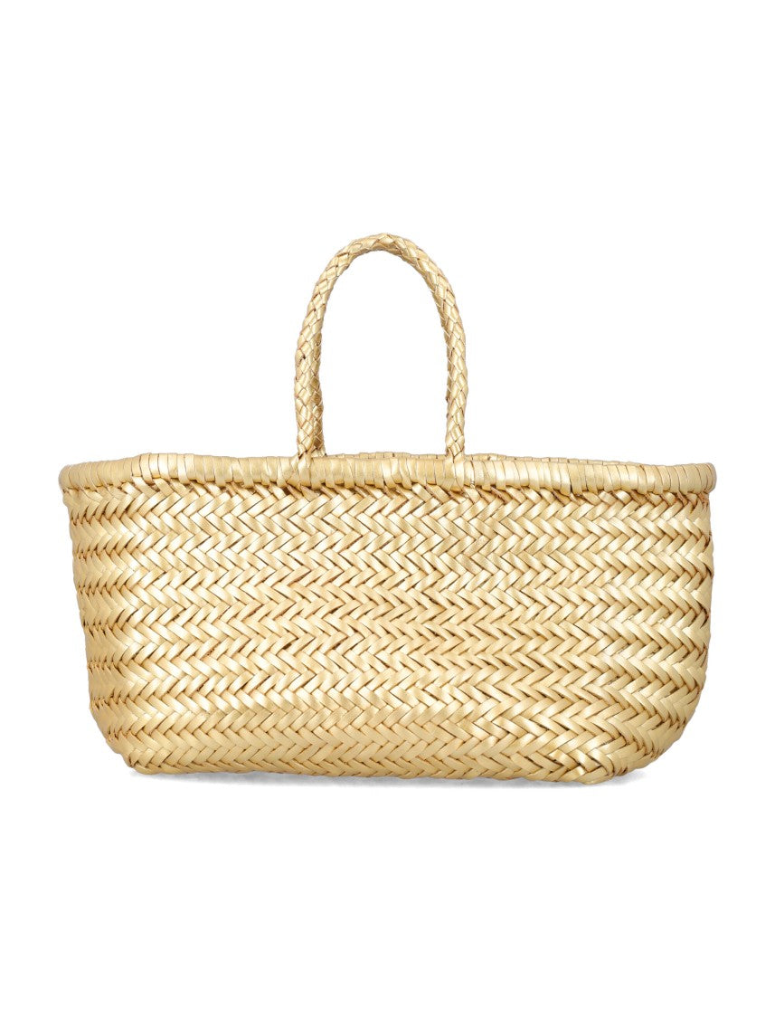 Dragon Diffusion Bamboo Woven Basket Bag