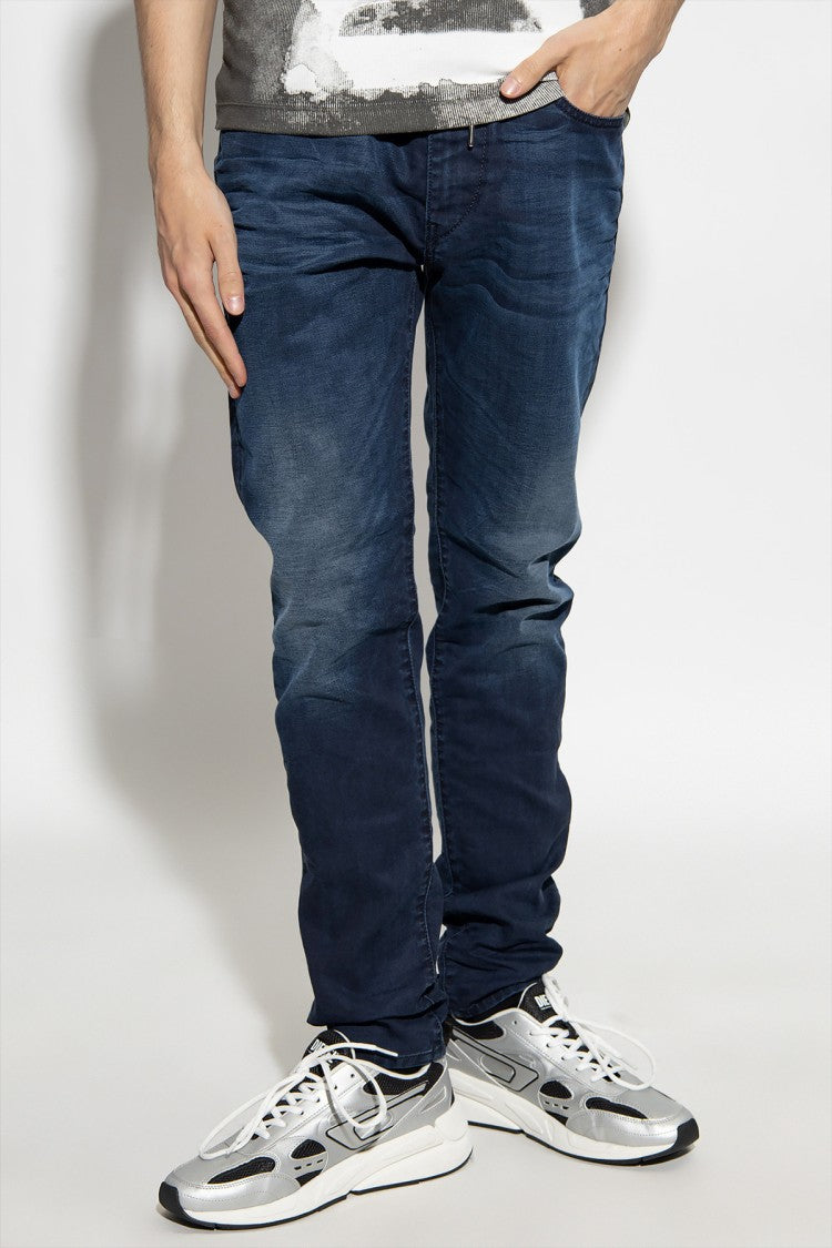 Diesel Blue Cotton Jeans