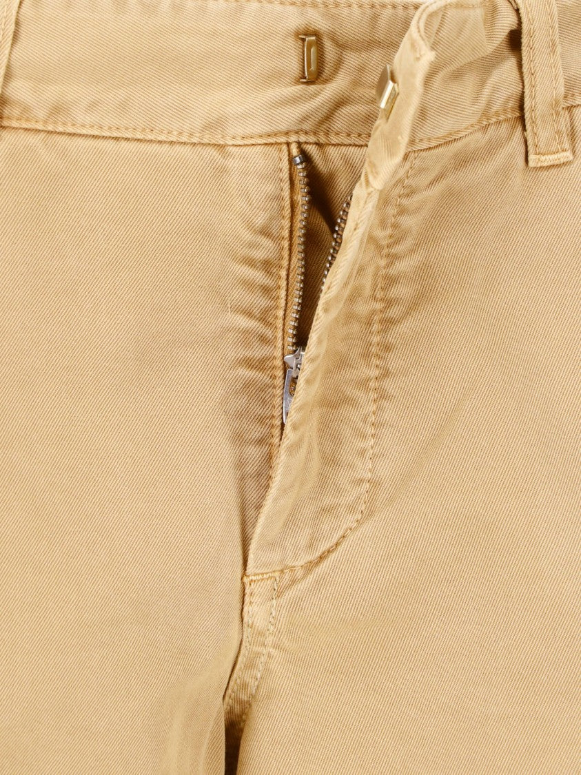 Jeanerica Wide-Leg High-Waist Jeans With Buttoned Welt Pockets