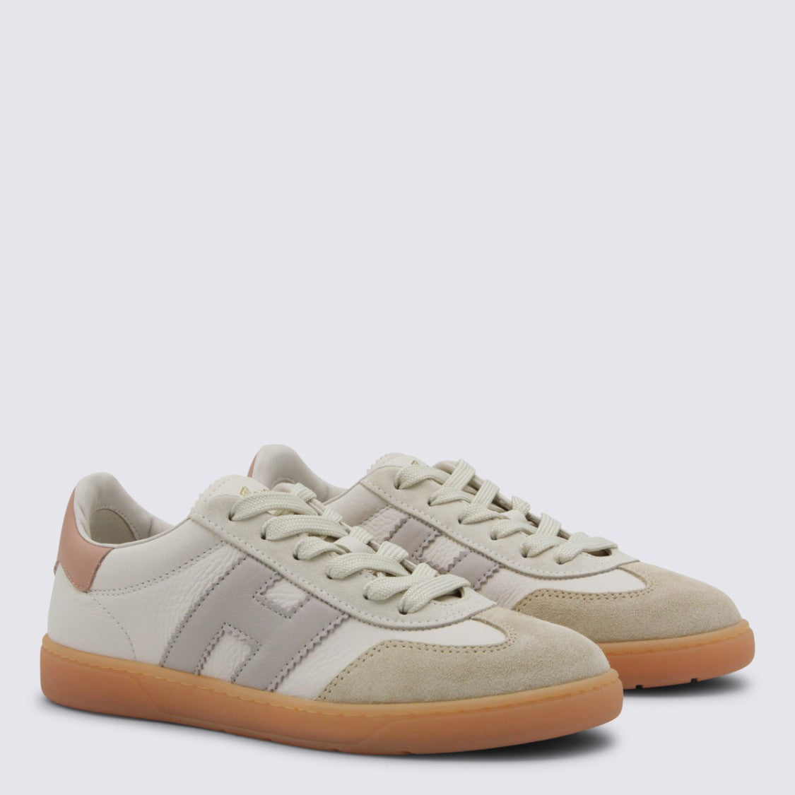 Hogan White Leather Cool Sneakers