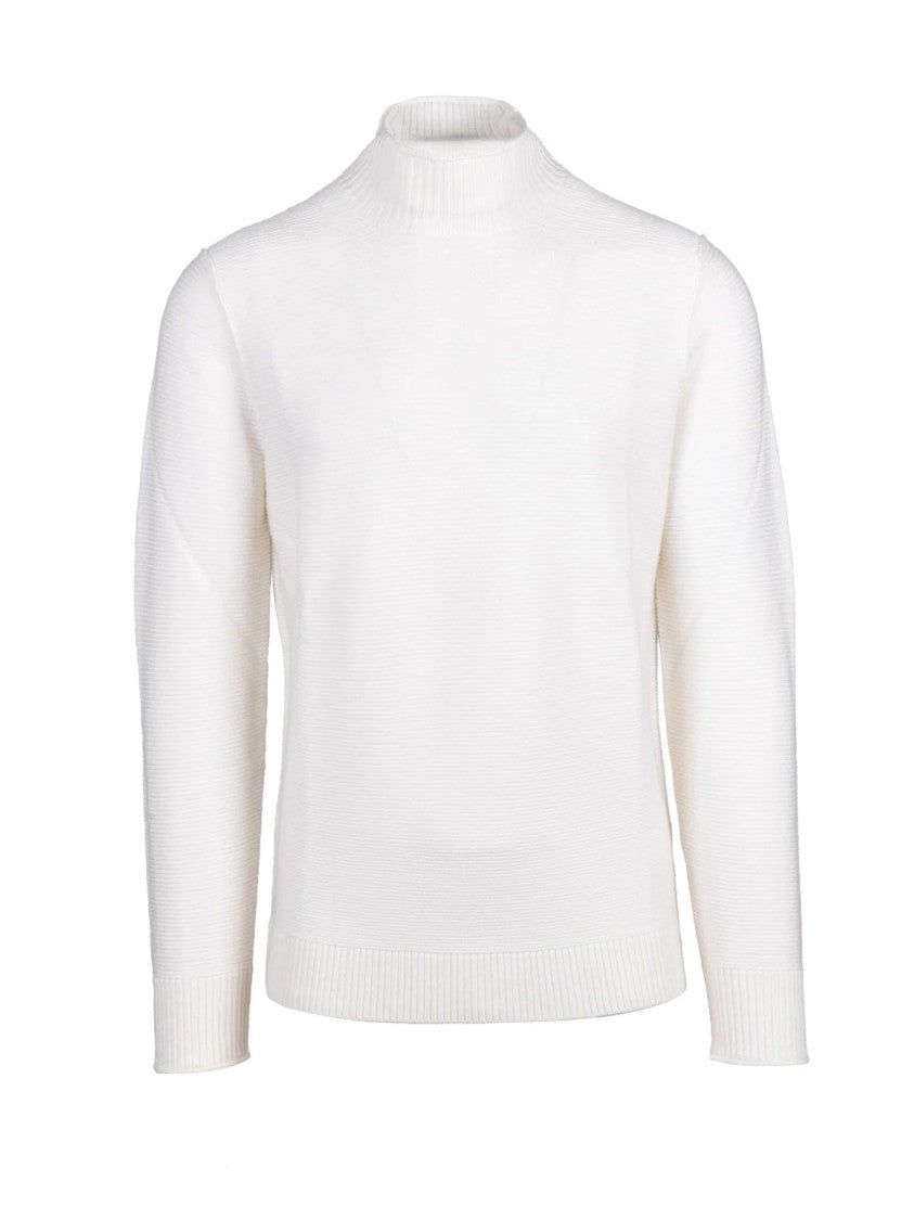 Kangra Mock Neck Pullover With Volcano Collar