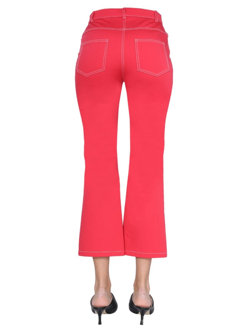 Boutique Moschino High-Rise Skinny Kick Jeans