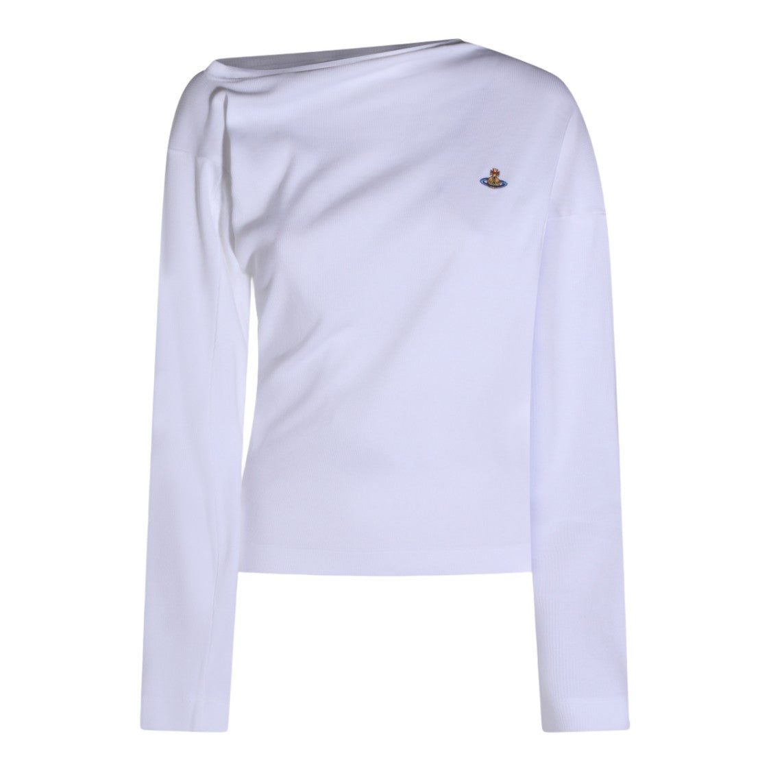 Vivienne Westwood Classic Crew Neck White Sweater