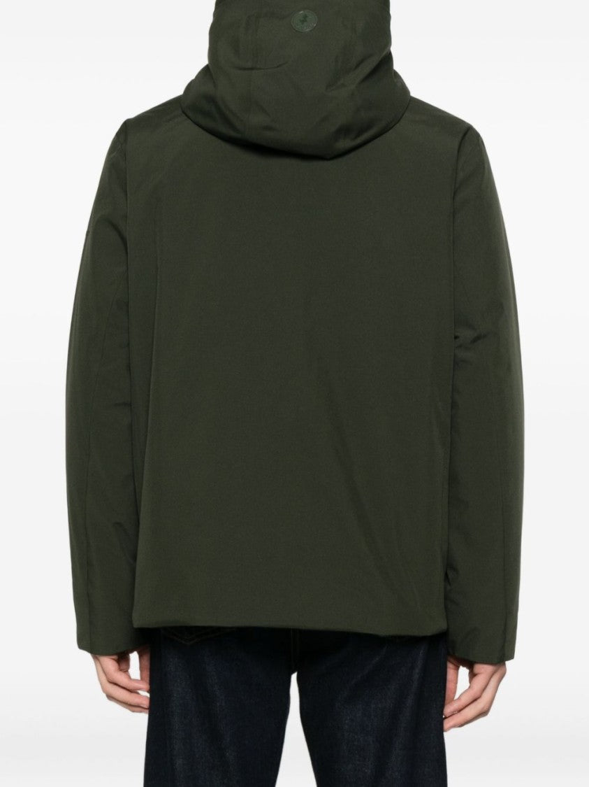 Save The Duck Lightweight Green Jacket And Functional Attributes