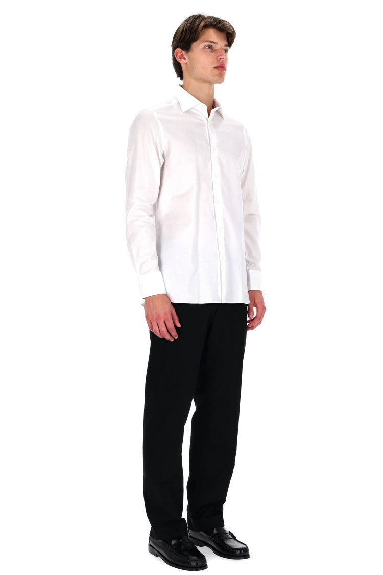 Zegna Cotton Oxford Shirt