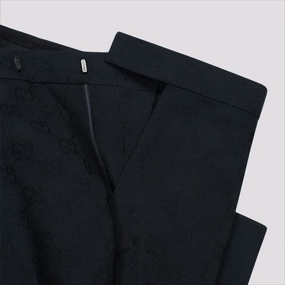 Gucci Tailored Black Wool Suit Set