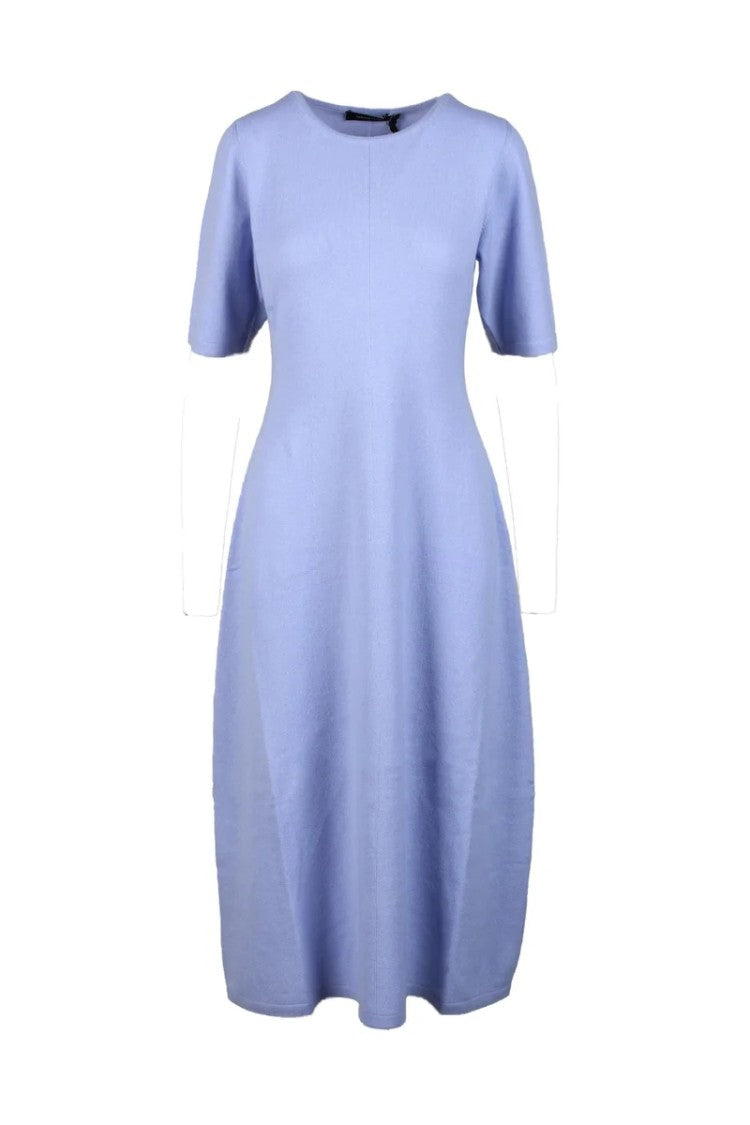 Fabiana Filippi Wool Silk Cashmere Dress - Purple