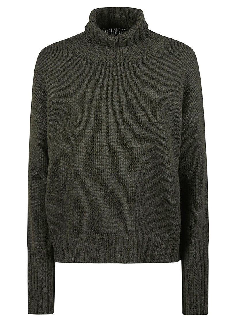 Aragona Ribbed Cashmere Turtleneck Sweater