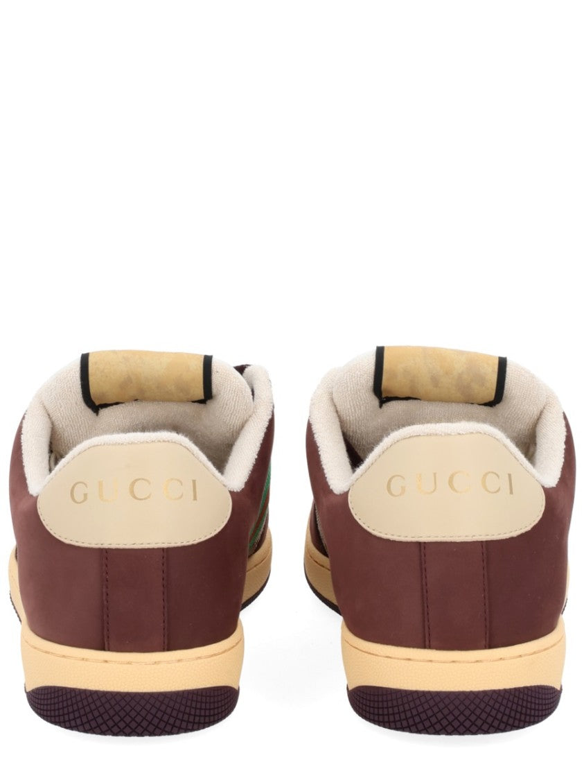 Gucci Screener Monogram Low-Top Sneakers