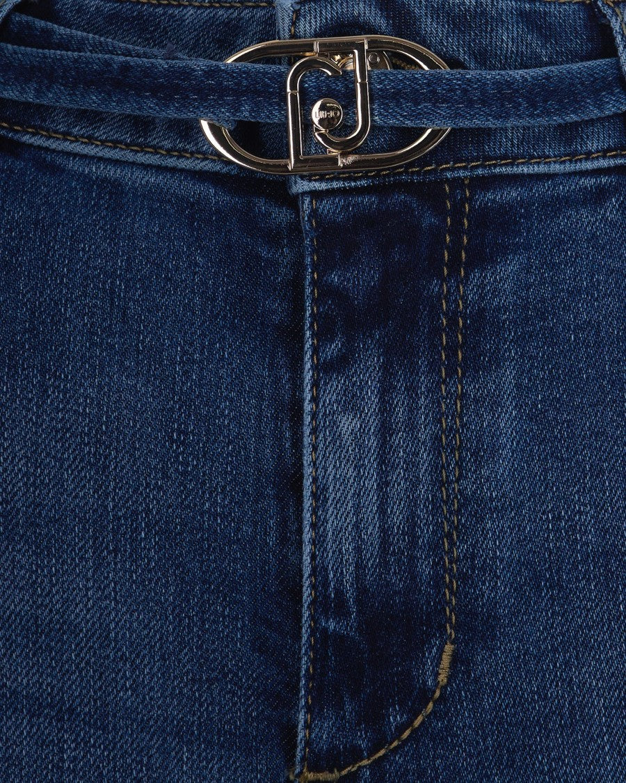 Liu Jo Medium Blue Flare Jeans