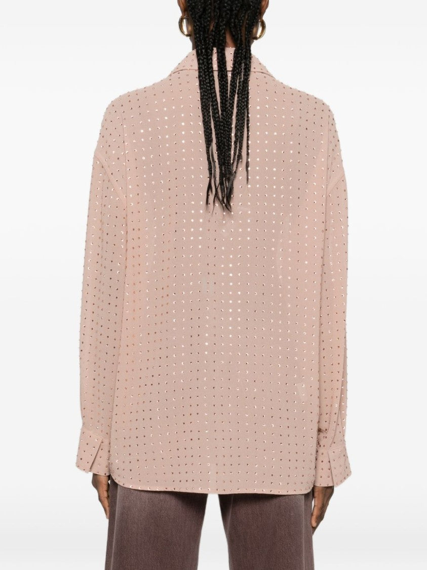 Pinko Relaxed Fit Dotted Print Shirt