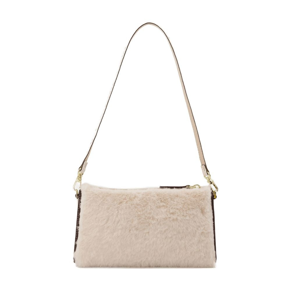 Manu Atelier Mini Prism Bag In Ivory Leather