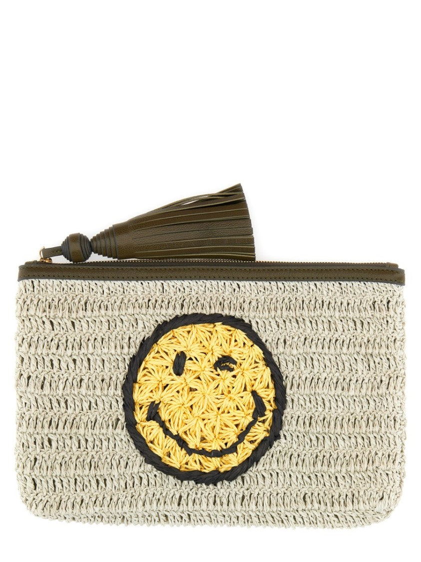 Anya Hindmarch "Wink" Clutch Bag
