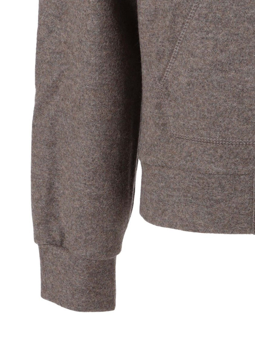 Circolo 1901 Full Zip Hoodie Wool