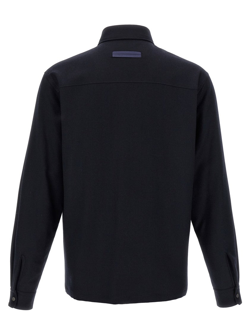 Zegna Techmerino Overshirt