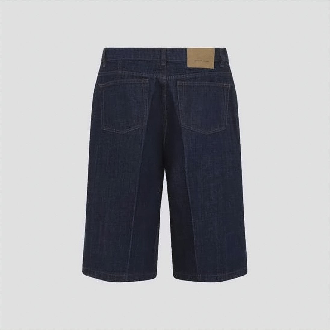 Ami Paris Dark Indigo Denim Shorts