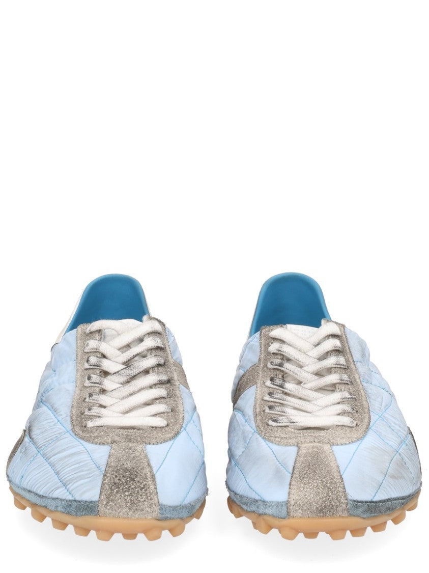 Maison Margiela Light Blue Sprinters Suede Sneakers