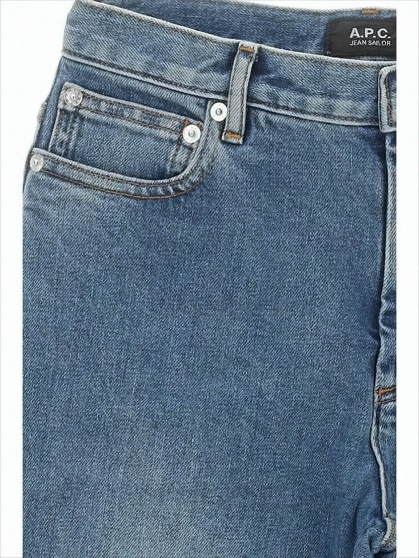 A.P.C. Classic Cropped Denim Pants