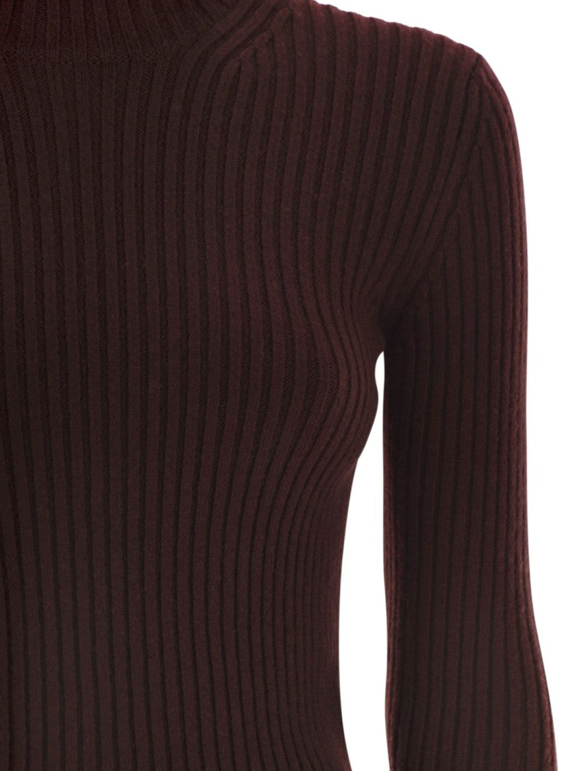 Max Mara Aral1234 - Ribbed Wool And Cashmere Turtleneck Jumper