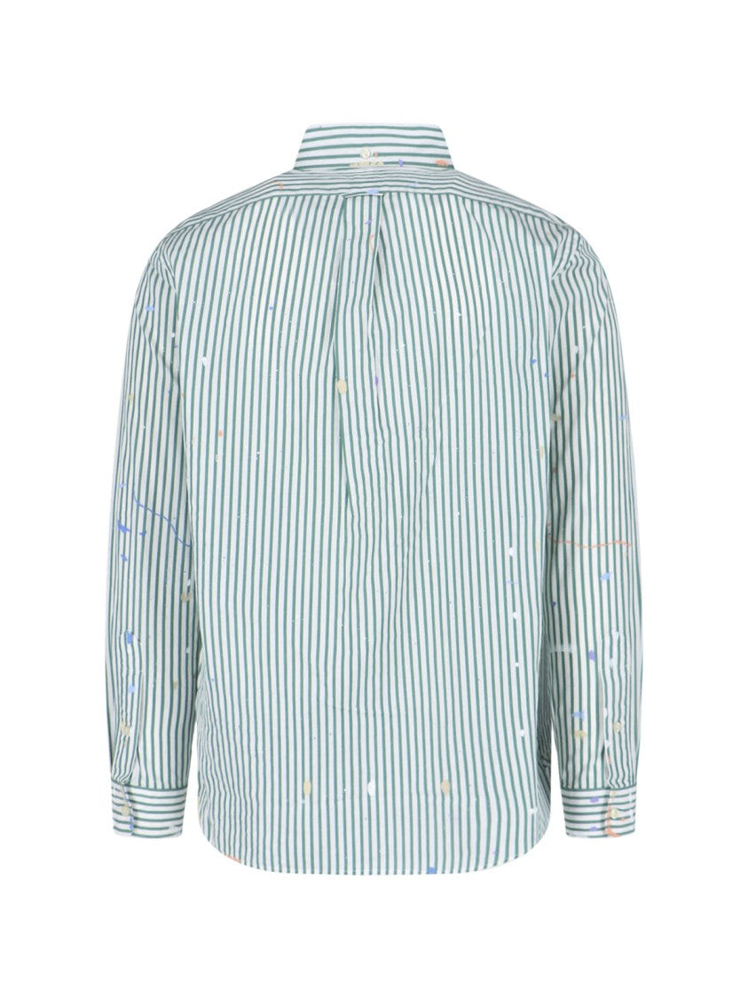 Polo Ralph Lauren Tailored Grey Button-Down Shirt With Classic Design