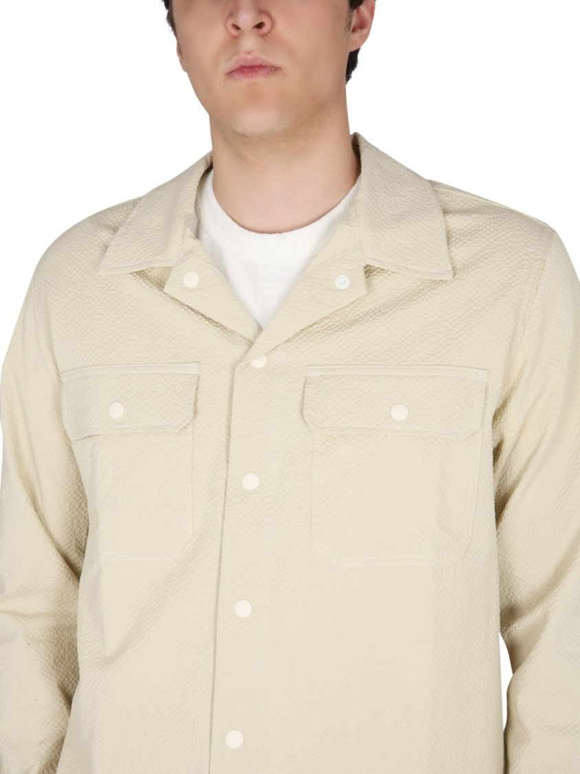 Howlin Bowling Neck Cotton Shirt