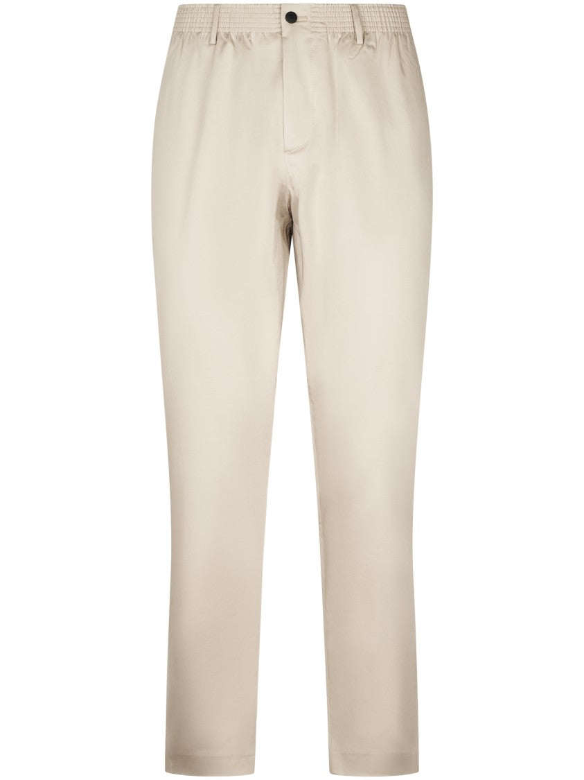 Cellar Door Tapered Fit Trousers With Minimalist Design